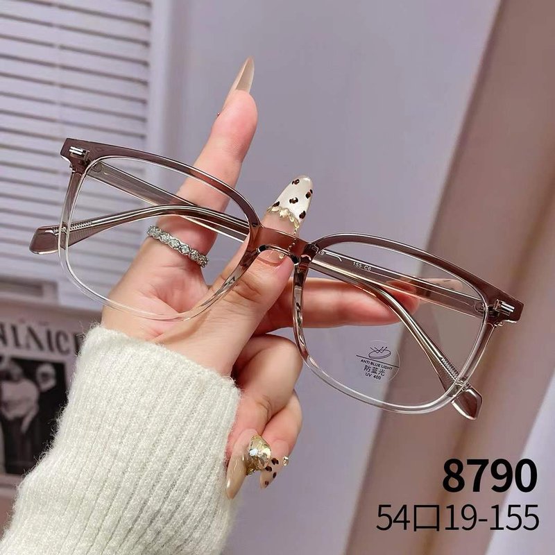 輕盈TR90女士眼鏡架 時尚貓眼全框 防藍光光學眼鏡框 GG8790