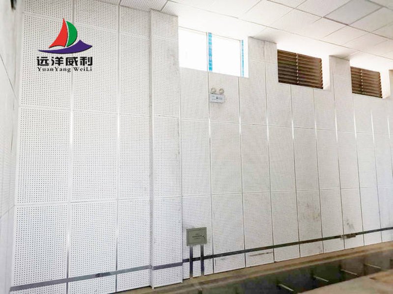 Case analysis of perforated sound-absorbing panel machine room ceiling wall full surround