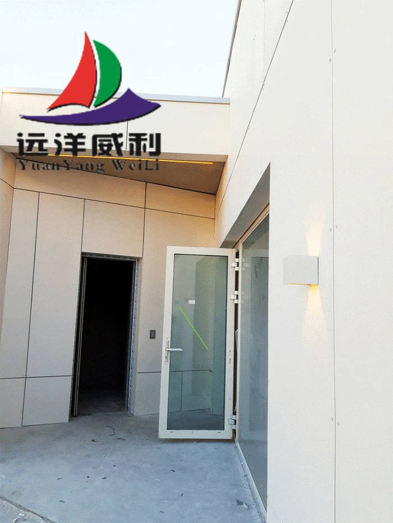 Appreciation of Internet famous houses built in Korea using ocean wide Willie board