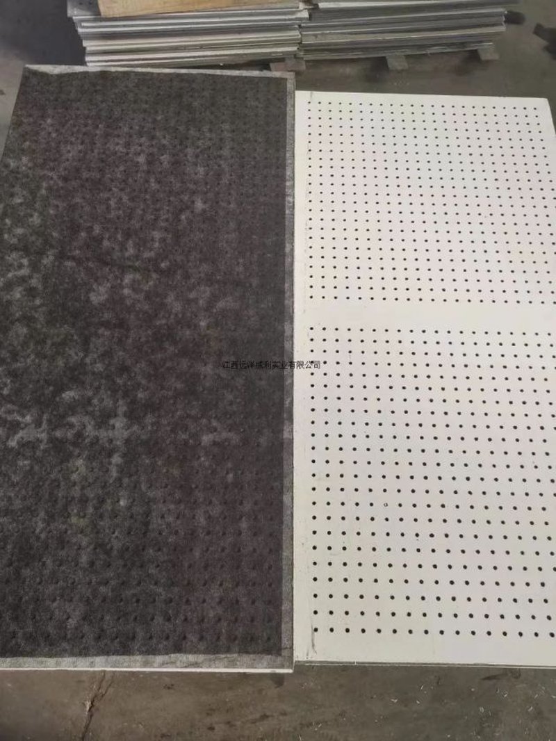 吸聲用穿孔纖維水泥