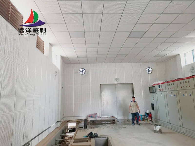 Case analysis of perforated sound-absorbing panel machine room ceiling wall full surround