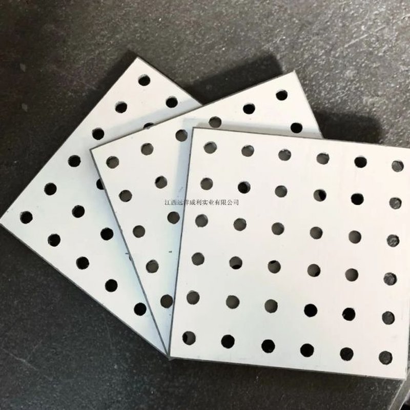 吸聲用穿孔纖維水泥