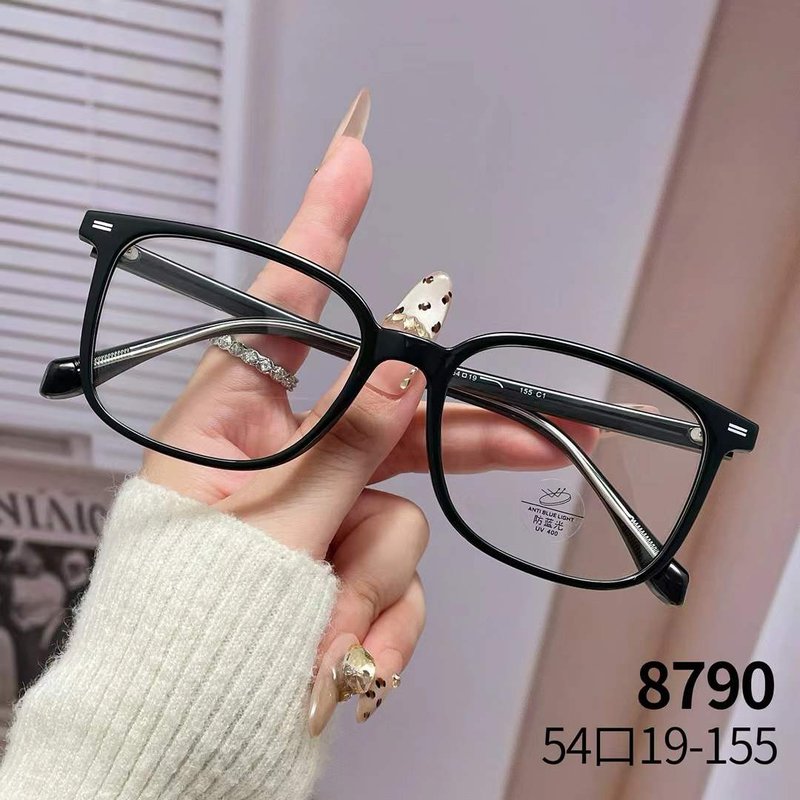 輕盈TR90女士眼鏡架 時尚貓眼全框 防藍光光學眼鏡框 GG8790
