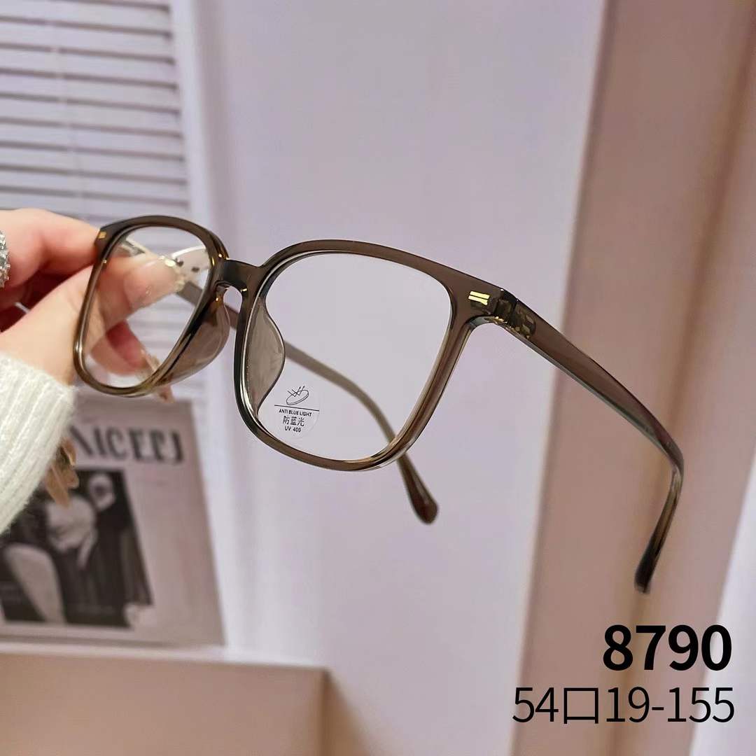 轻盈TR90女士眼镜架 时尚猫眼全框 防蓝光光学眼镜框 GG8790